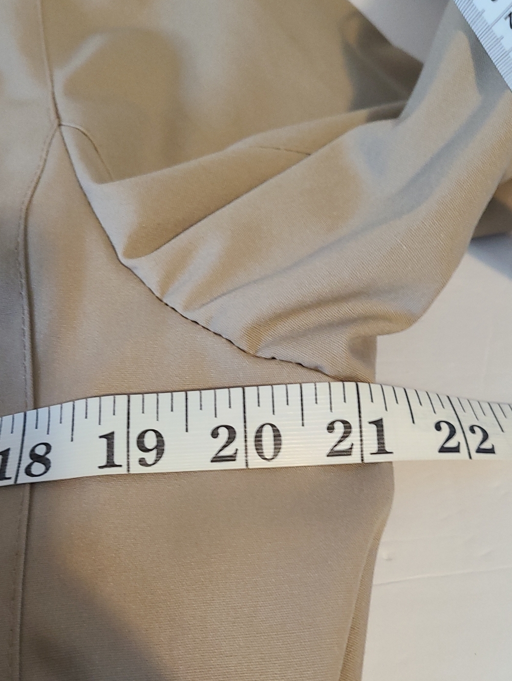 LONDON FOG VINTAGE WOMEN DOUBLE BREASTED BEIGE TRENCH C OAT-CLASSIC BELTED STYLE - Picture 16 of 16